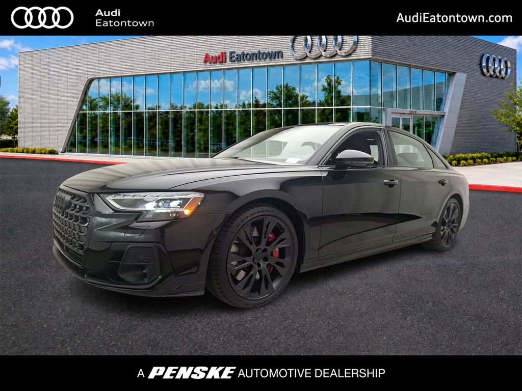 Mythos Black Metallic 2027 Audi S8 Sedan All-Wheel Drive 8-Speed Automatic