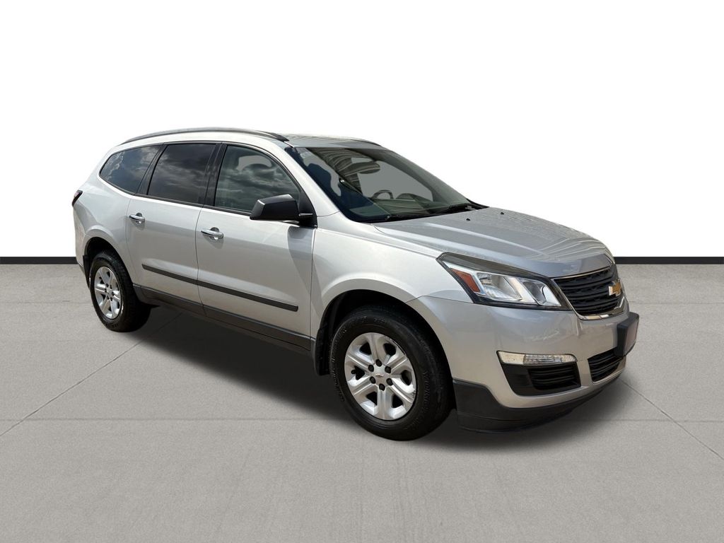 2017 Chevrolet Traverse LS Silver at Durrett Motor Company
