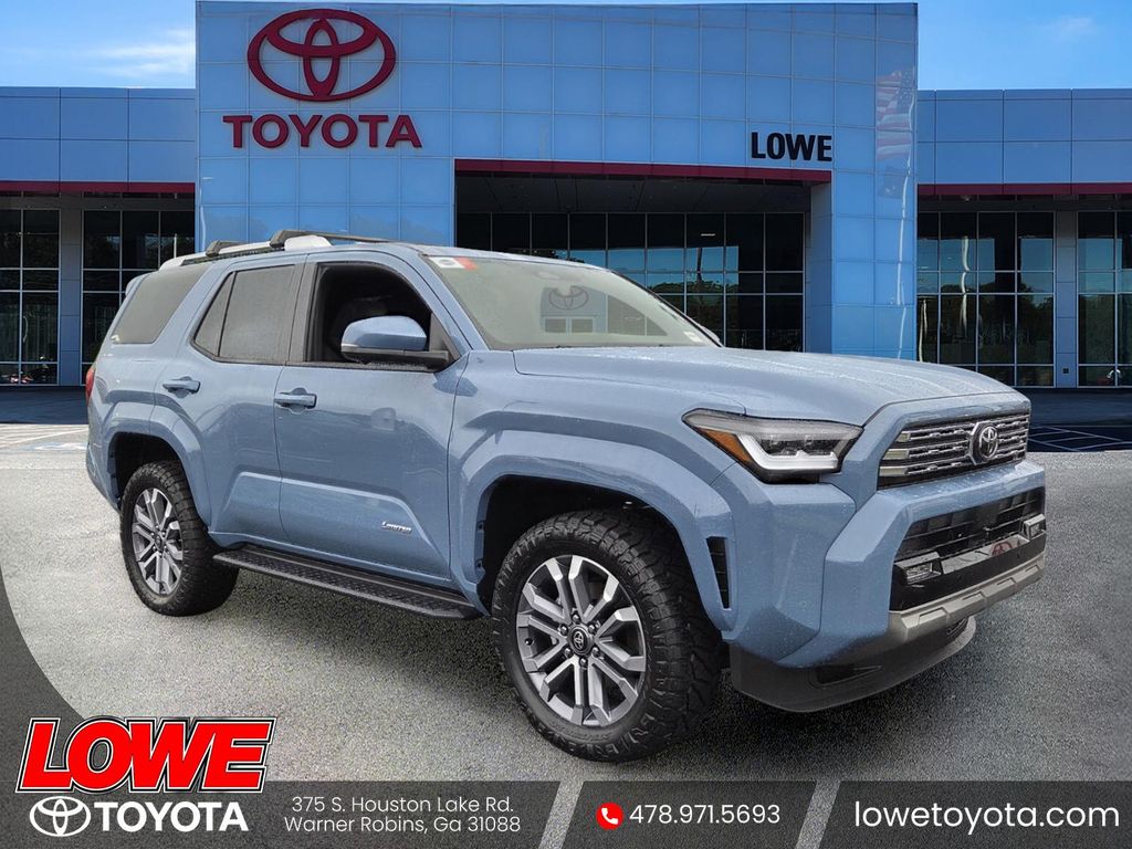 Blue 2026 Toyota 4Runner SUV / Crossover All-Wheel Drive 8-Speed Automatic