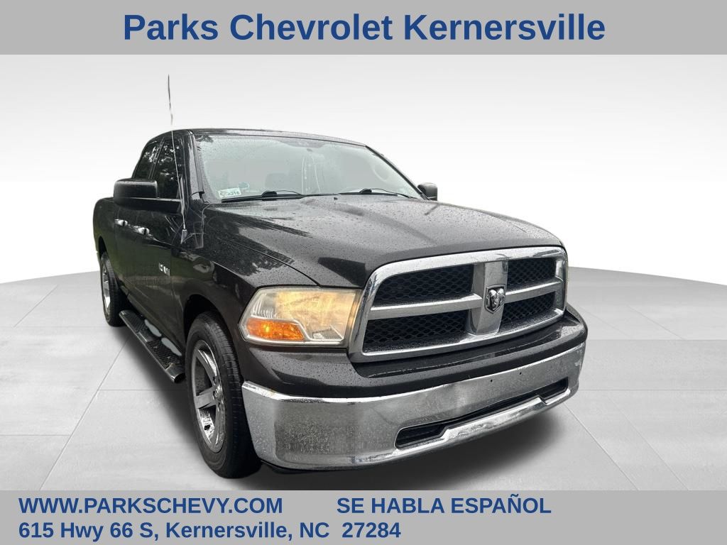 Brilliant Black Crystal Pearlcoat 2010 Dodge RAM 1500 Pickup Truck 4X2 5-Speed Automatic