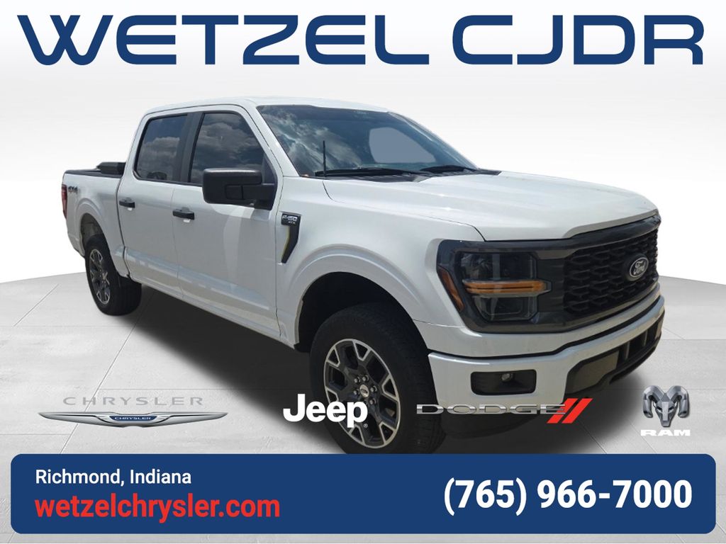 Oxford White 2024 Ford F-150 Pickup Truck Four-Wheel Drive Automatic