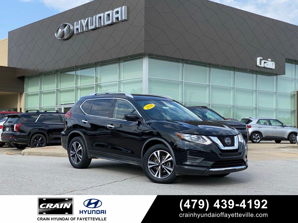 Gray (Magnetic Black Pearl) 2020 Nissan Rogue SUV / Crossover Front-Wheel Drive Continuously Variable Transmission