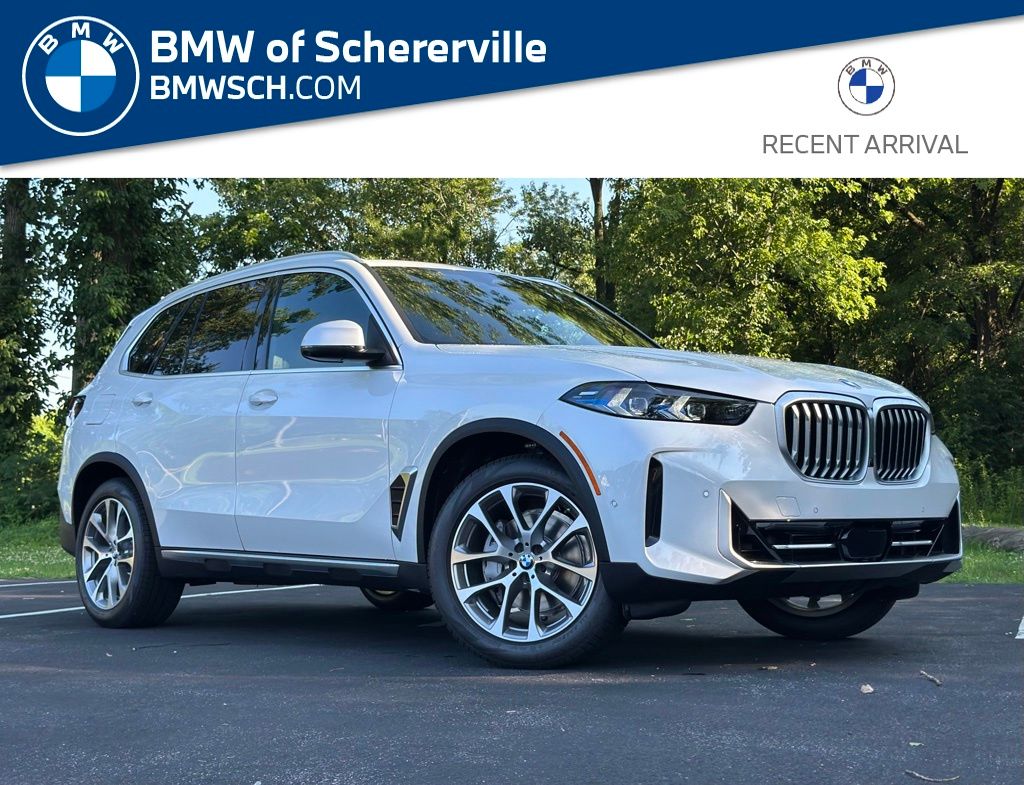 Mineral White Metallic 2026 BMW X5 SUV / Crossover All-Wheel Drive 8-Speed Automatic