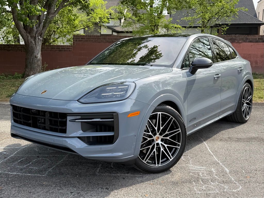 Gray (Arctic Grey) 2026 Porsche Cayenne Coupe GTS AWD Coupe All-Wheel Drive 8-Speed Automatic