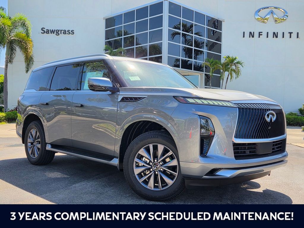 Gray 2026 INFINITI QX80 SUV / Crossover Rear-Wheel Drive 9-Speed Automatic
