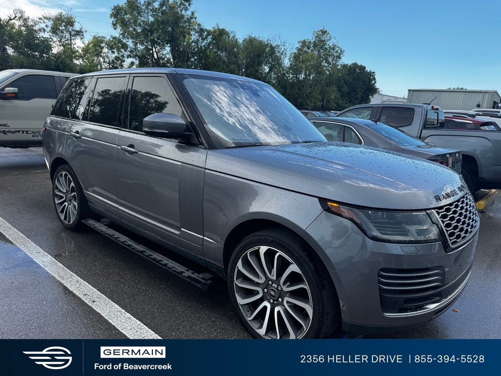 Blue 2020 Land Rover Range Rover SUV / Crossover All-Wheel Drive 8-Speed Automatic
