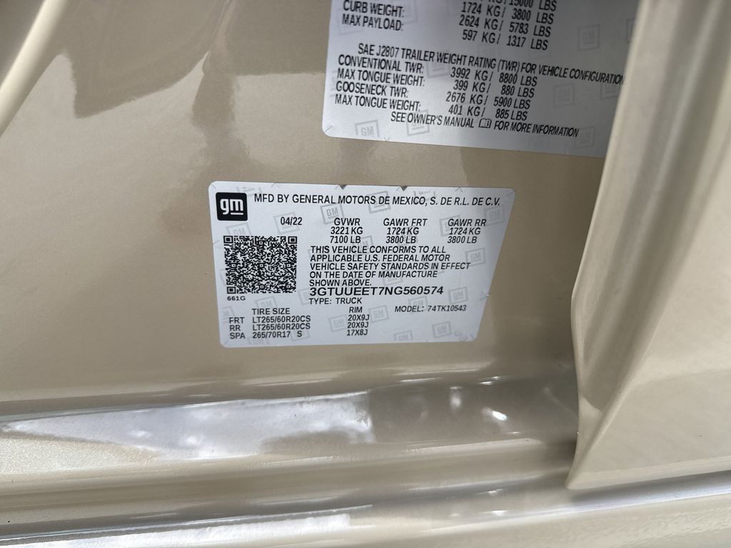 2022 GMC Sierra 1500 AT4 Beige at Classic Chevrolet Galveston