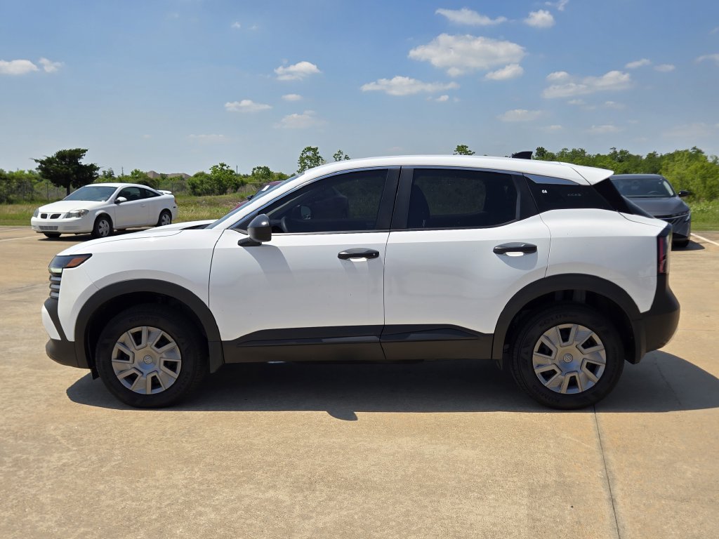 2026 Nissan Kicks S White at Central Houston Nissan