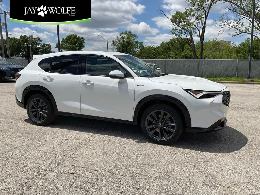 Platinum White Pearl 2026 Acura ADX SH-AWD with A-SPEC Package SUV / Crossover All-Wheel Drive Continuously Variable Transmission