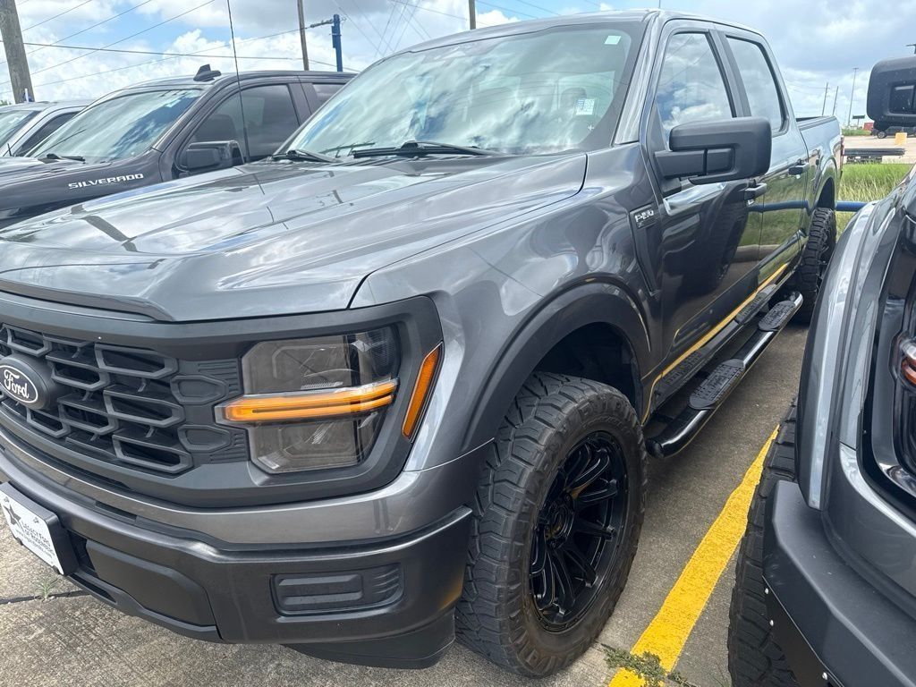 Carbonized Gray Metallic 2024 Ford F-150 XL SuperCrew RWD Pickup Truck 4X2 Automatic