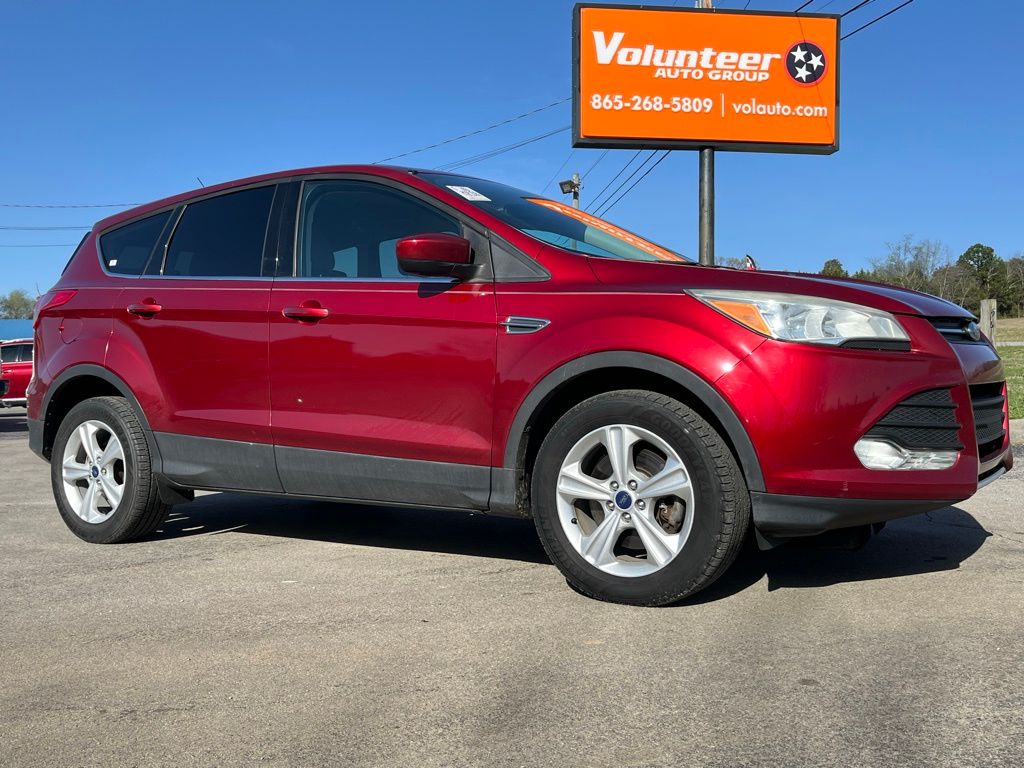 Ruby Red Metallic 2015 Ford Escape SE AWD SUV / Crossover All-Wheel Drive 6-Speed Automatic
