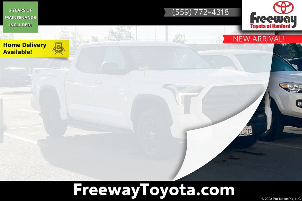 Ice Cap 2023 Toyota Tundra SR5 CrewMax Cab 4WD Pickup Truck Four-Wheel Drive Automatic