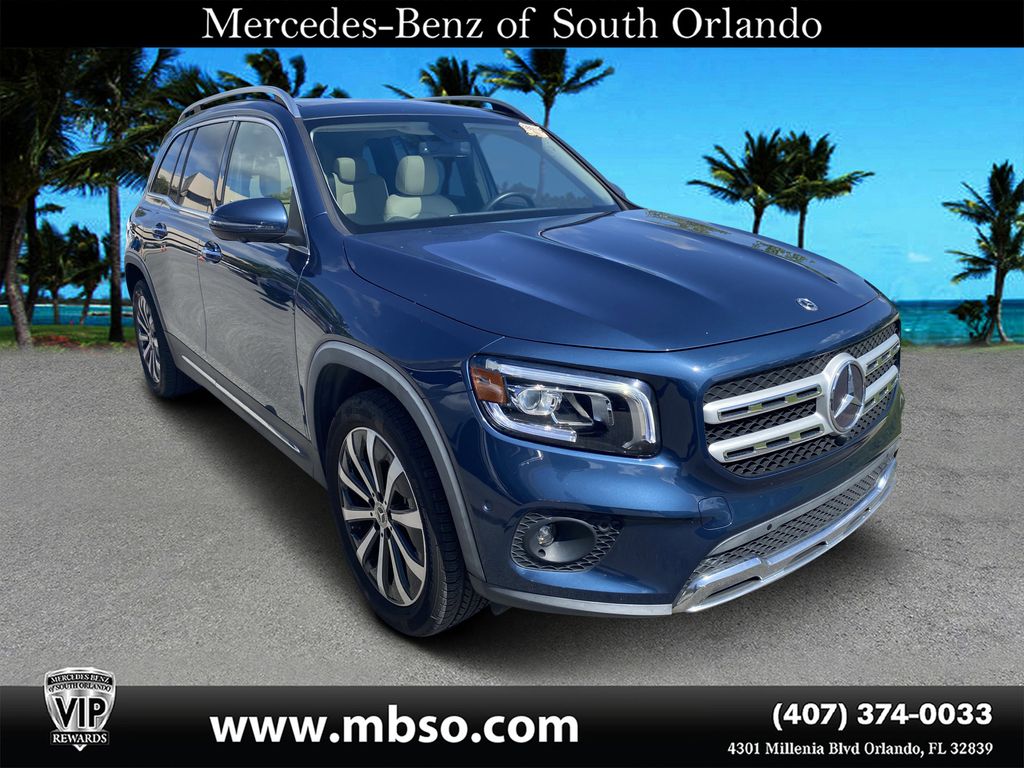 Denim Blue Metallic 2023 Mercedes-Benz GLB SUV / Crossover Front-Wheel Drive 8-Speed Dual Clutch