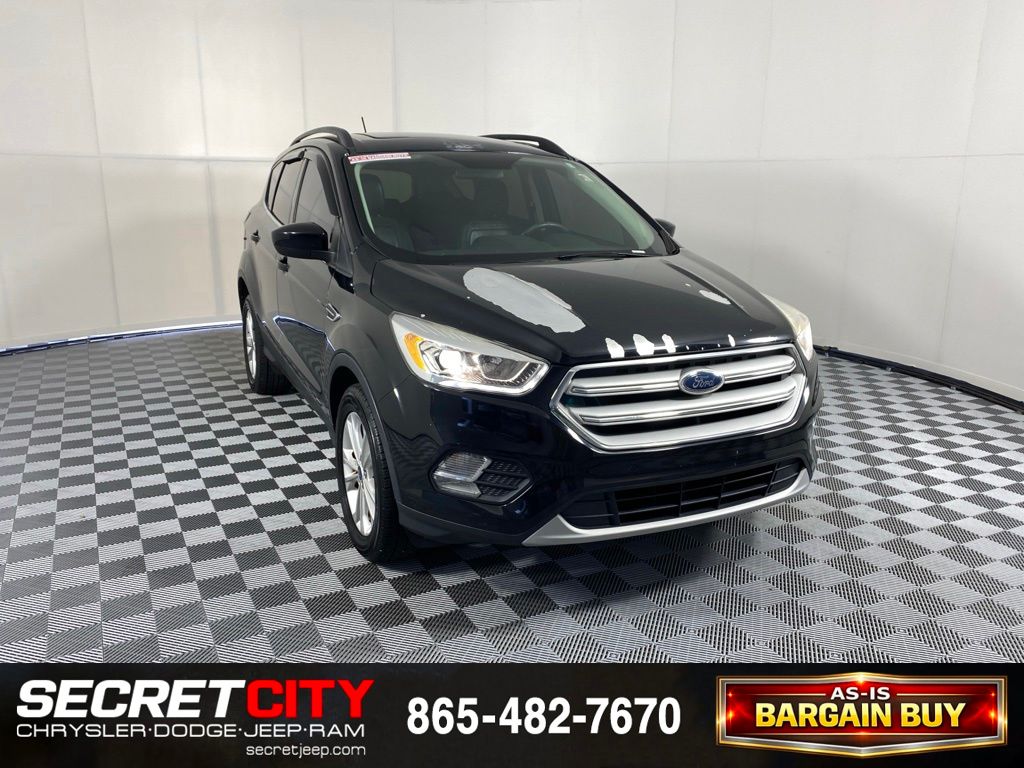 Shadow Black 2018 Ford Escape SUV / Crossover Front-Wheel Drive 6-Speed Automatic