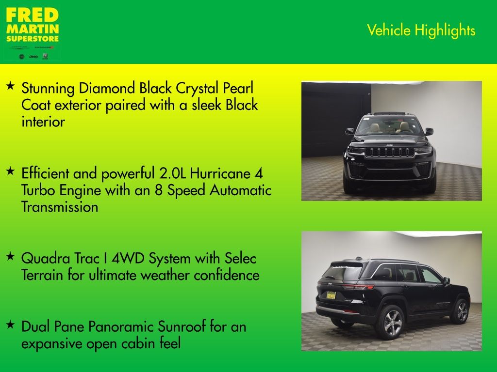 new 2026 Jeep Grand Cherokee car, priced at $45,500