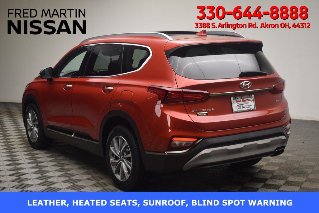used 2019 Hyundai Santa Fe car, priced at $15,372