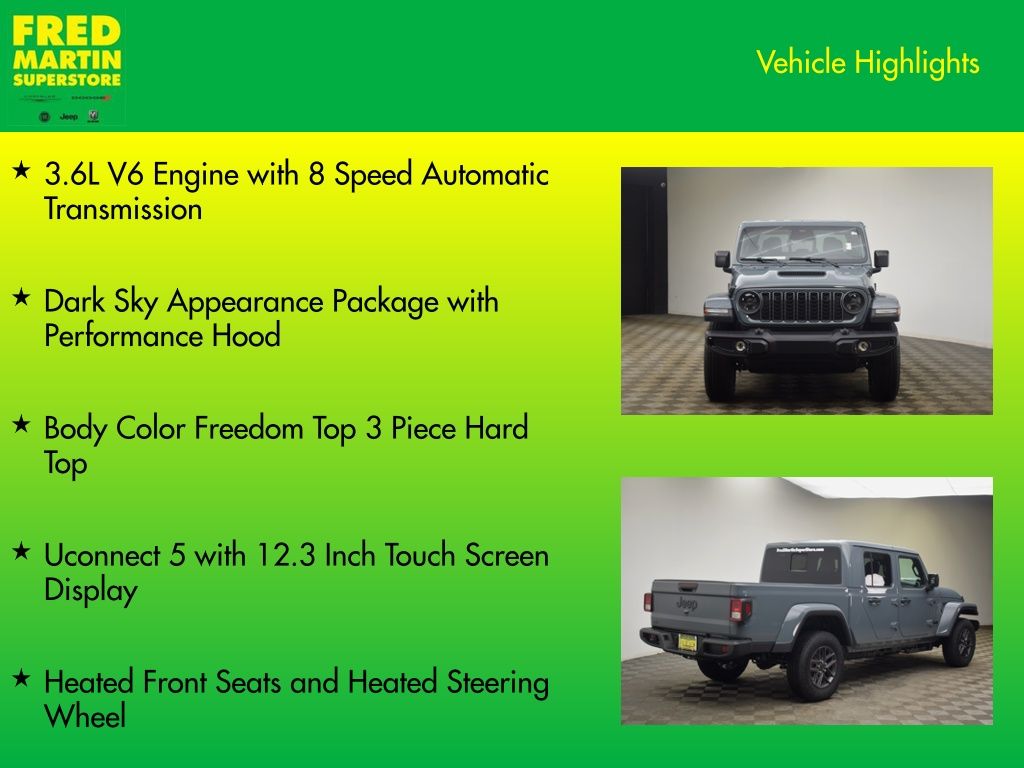 new 2026 Jeep Gladiator car, priced at $45,944