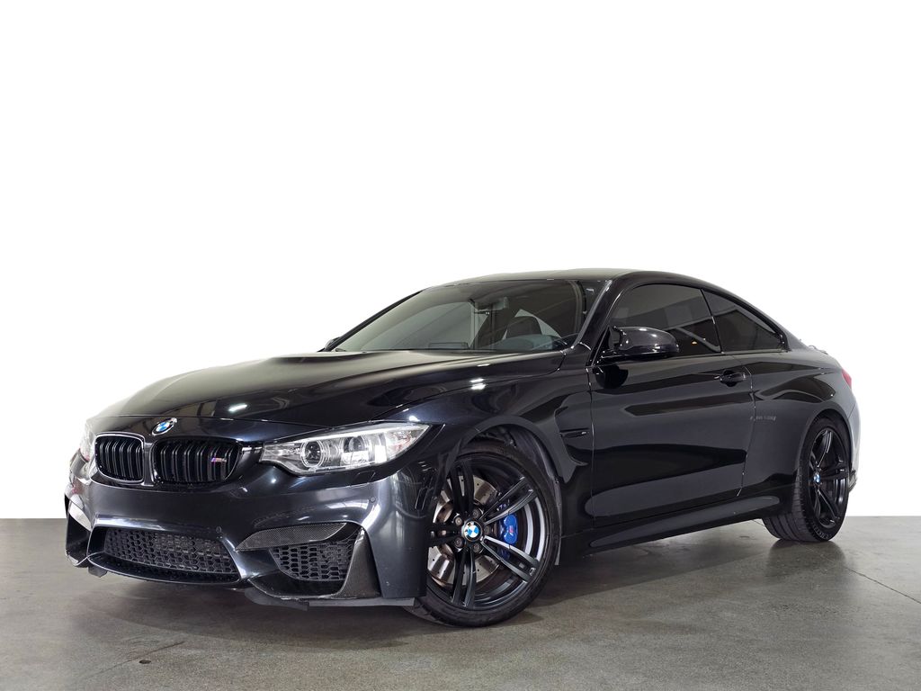 Black Sapphire Metallic 2016 BMW M4 Coupe RWD Coupe Rear-Wheel Drive 6-Speed Manual