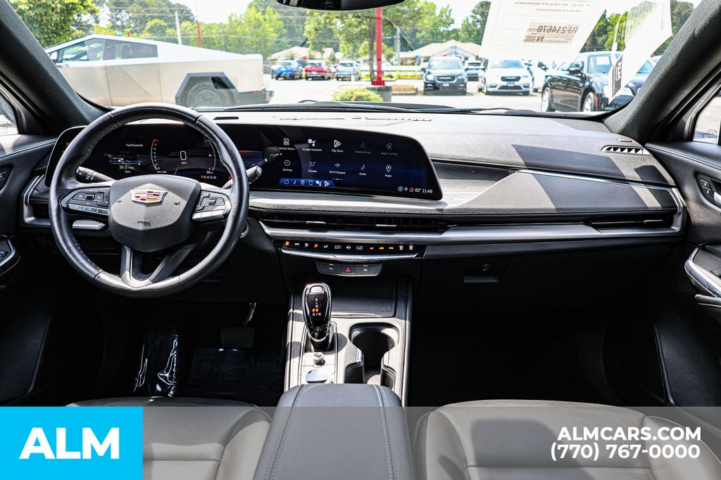 Used 2024 Silver Cadillac Premium Luxury image 30