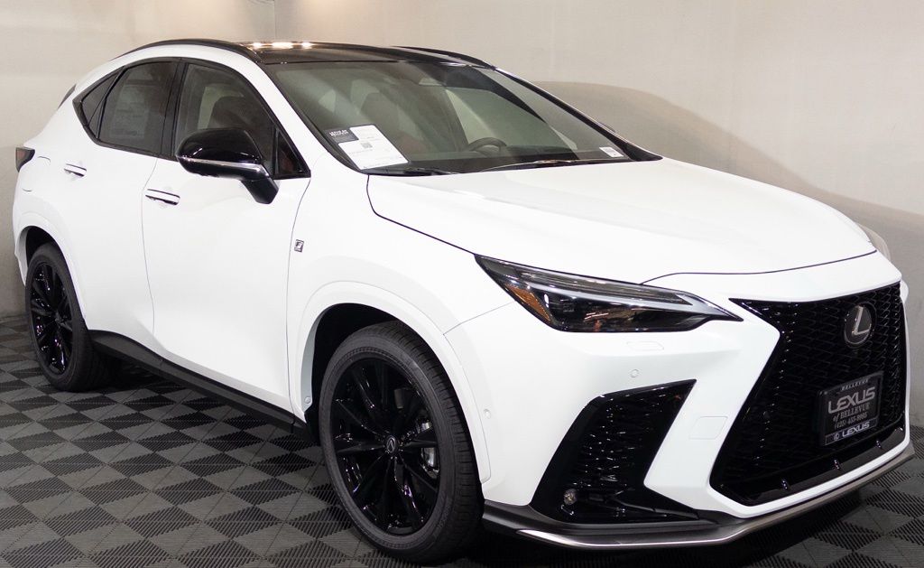 Ultra White 2026 Lexus NX Hybrid SUV / Crossover All-Wheel Drive Continuously Variable Transmission
