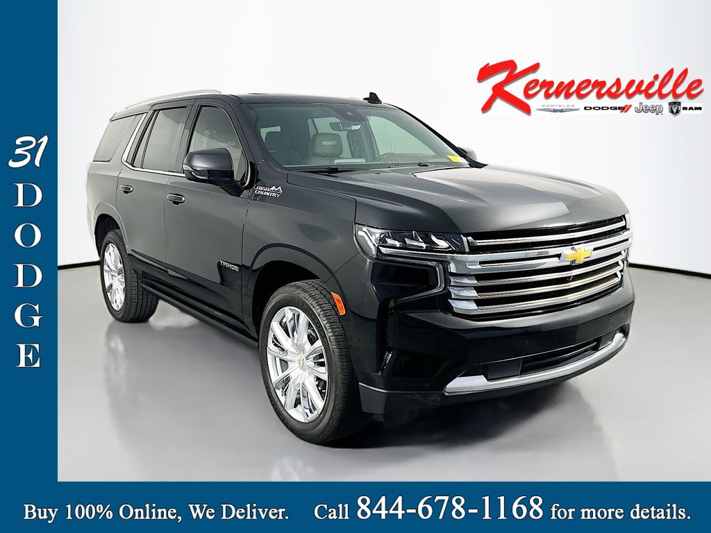Black 2024 Chevrolet Tahoe High Country 4WD SUV / Crossover Four-Wheel Drive