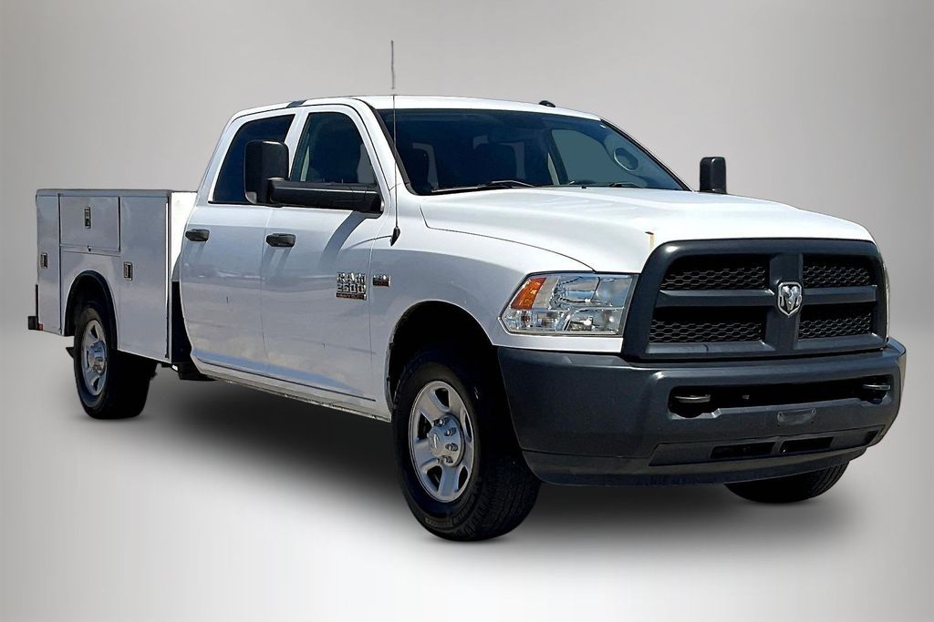 Bright White Clearcoat 2018 RAM 2500 Tradesman Crew Cab LB RWD Pickup Truck 4X2 6-Speed Automatic