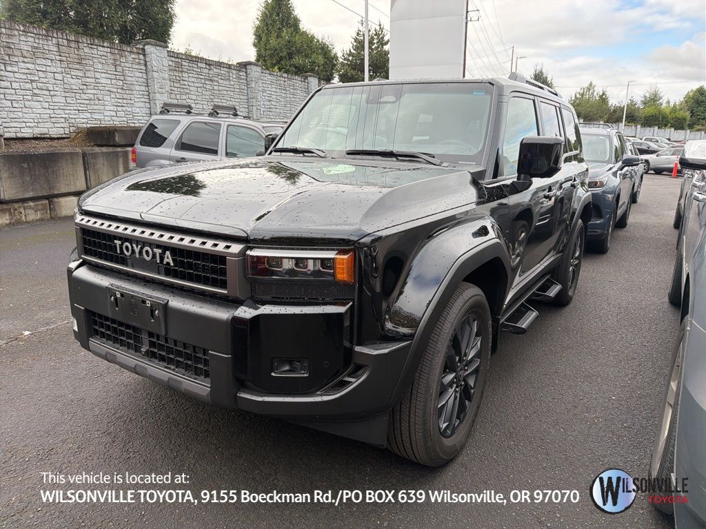 Black 2025 Toyota Land Cruiser 4WD SUV / Crossover Four-Wheel Drive 8-Speed Automatic