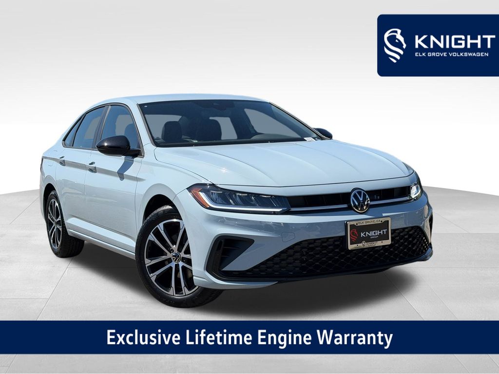 Monument Gray 2026 Volkswagen Jetta Sedan Front-Wheel Drive 8-Speed Automatic