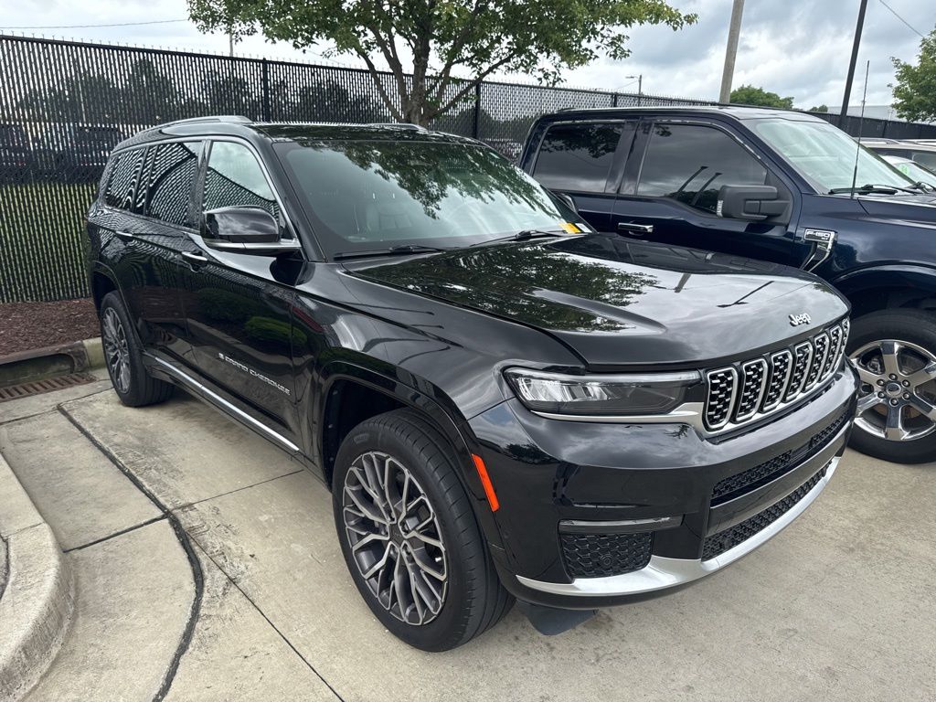 2021 Jeep Grand Cherokee L Summit Diamond Black Crystal Pearlcoat - Jim Hudson Acura - Image 2