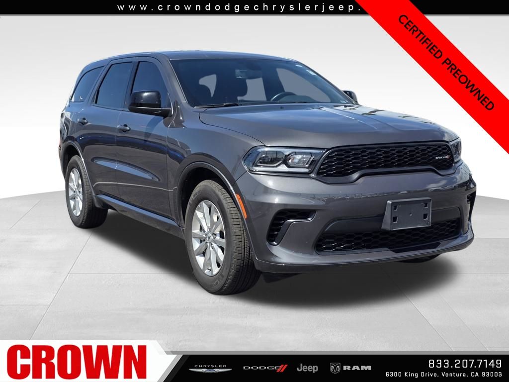 Vapor Gray 2025 Dodge Durango GT RWD SUV / Crossover Rear-Wheel Drive 8-Speed Automatic