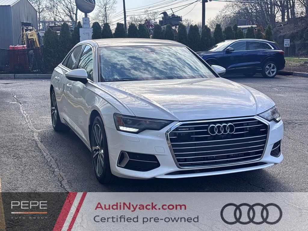 Certified Used 2023 White Audi Premium Plus image 3