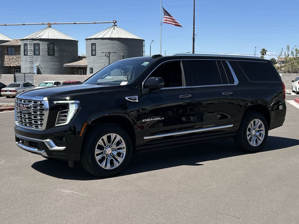 Onyx Black 2026 GMC Yukon XL Denali 4WD SUV / Crossover Four-Wheel Drive