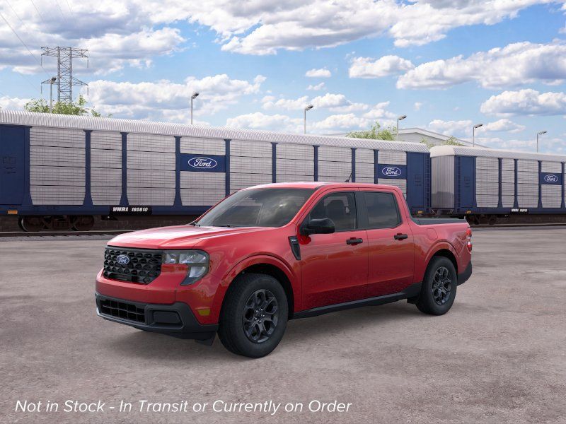 Ruby Red Metallic Tinted Clearcoat 2026 Ford Maverick Pickup Truck All-Wheel Drive Continuously Variable Transmission