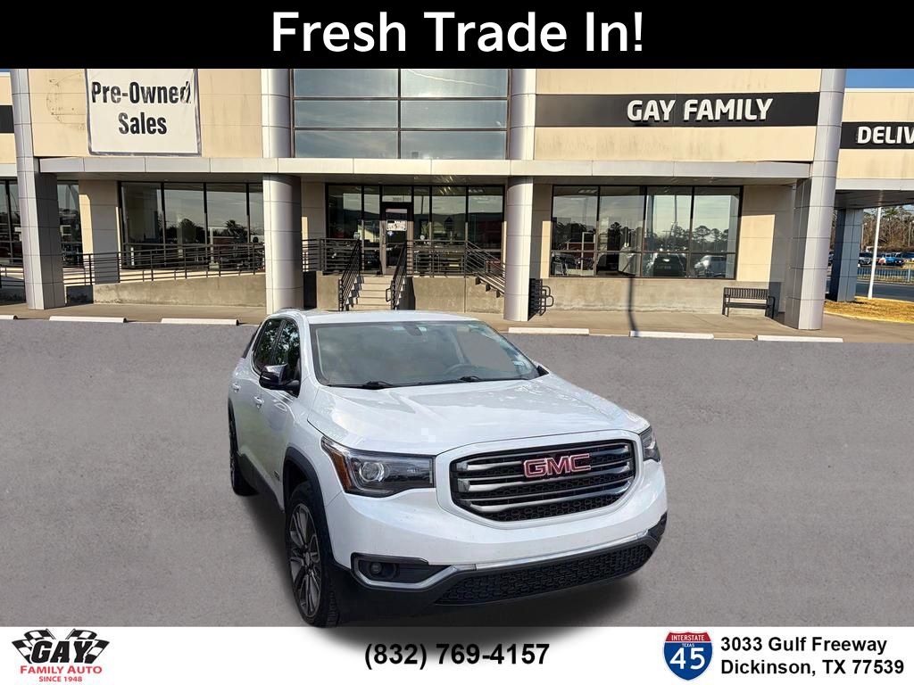 White Frost 2017 GMC Acadia SLT-1 AWD SUV / Crossover Four-Wheel Drive 6-Speed Automatic
