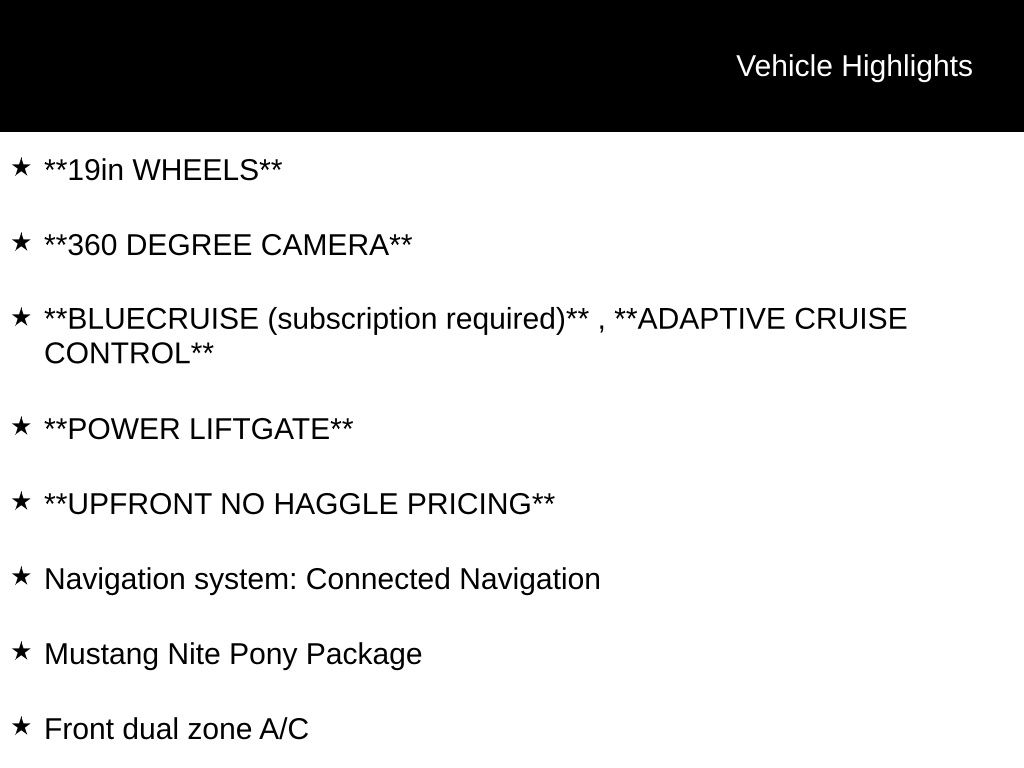 2023 Star White Metallic Tri-Coat Ford Mustang Mach-E Premium RWD SUV