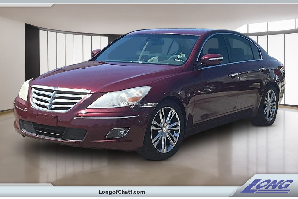 Cabernet Red Pearl 2011 Hyundai Genesis 3.8 RWD Sedan Rear-Wheel Drive 6-Speed Automatic