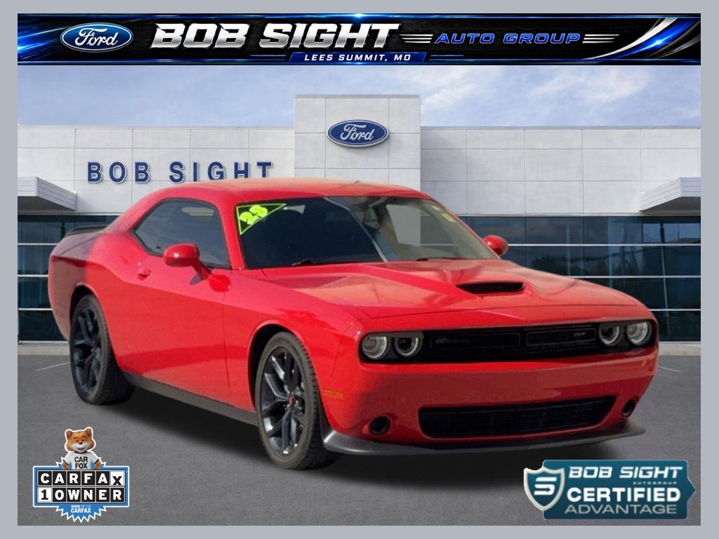 Torred Clearcoat 2023 Dodge Challenger Coupe Rear-Wheel Drive 8-Speed Automatic