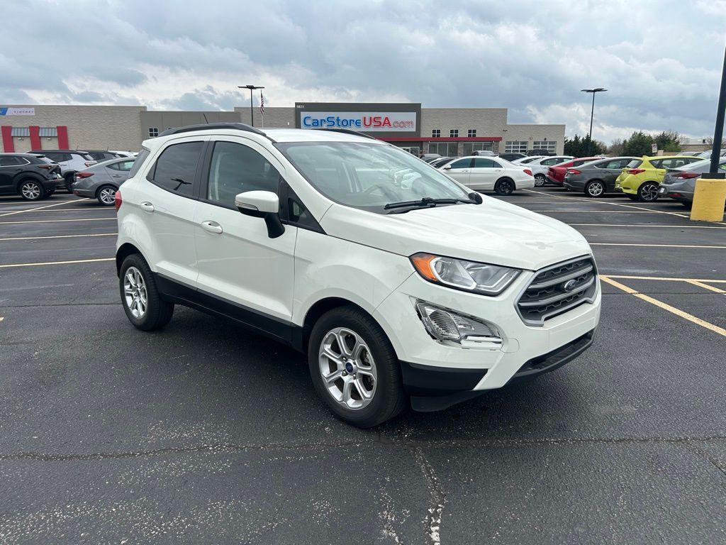 Diamond White 2021 Ford EcoSport SE FWD SUV / Crossover Front-Wheel Drive 6-Speed Automatic
