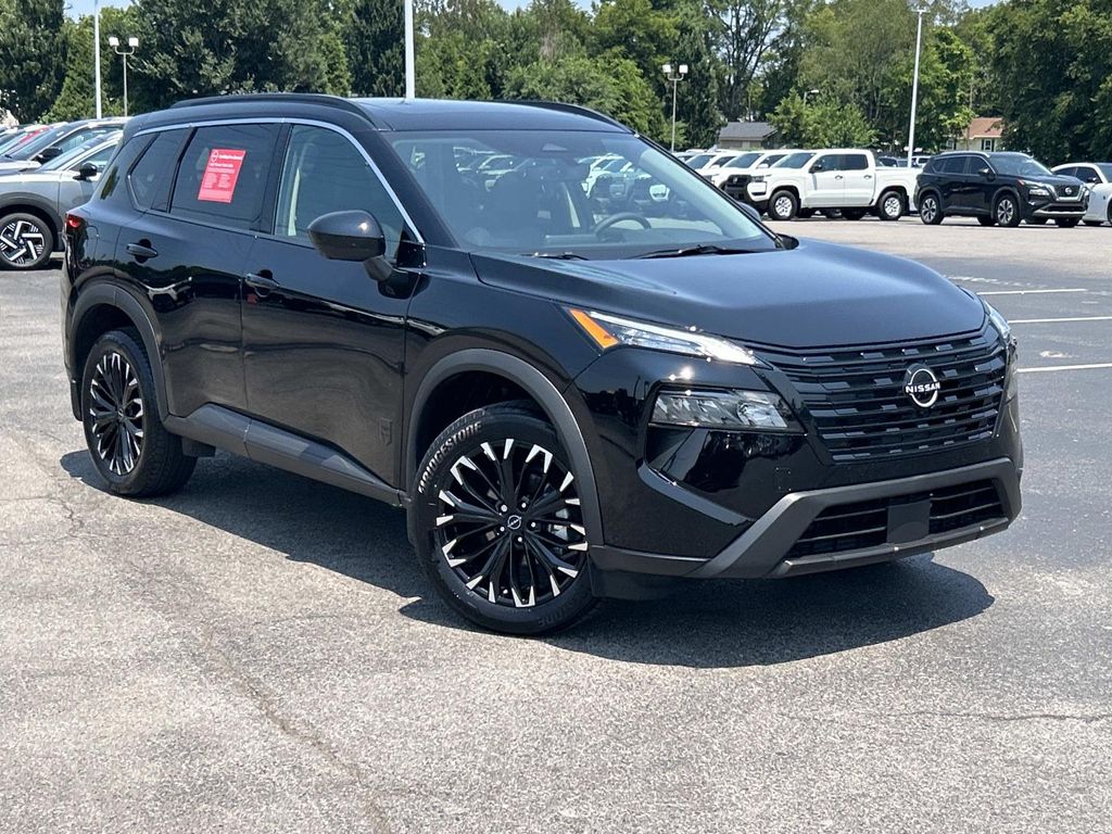 Super Black 2026 Nissan Rogue SUV / Crossover Front-Wheel Drive Continuously Variable Transmission