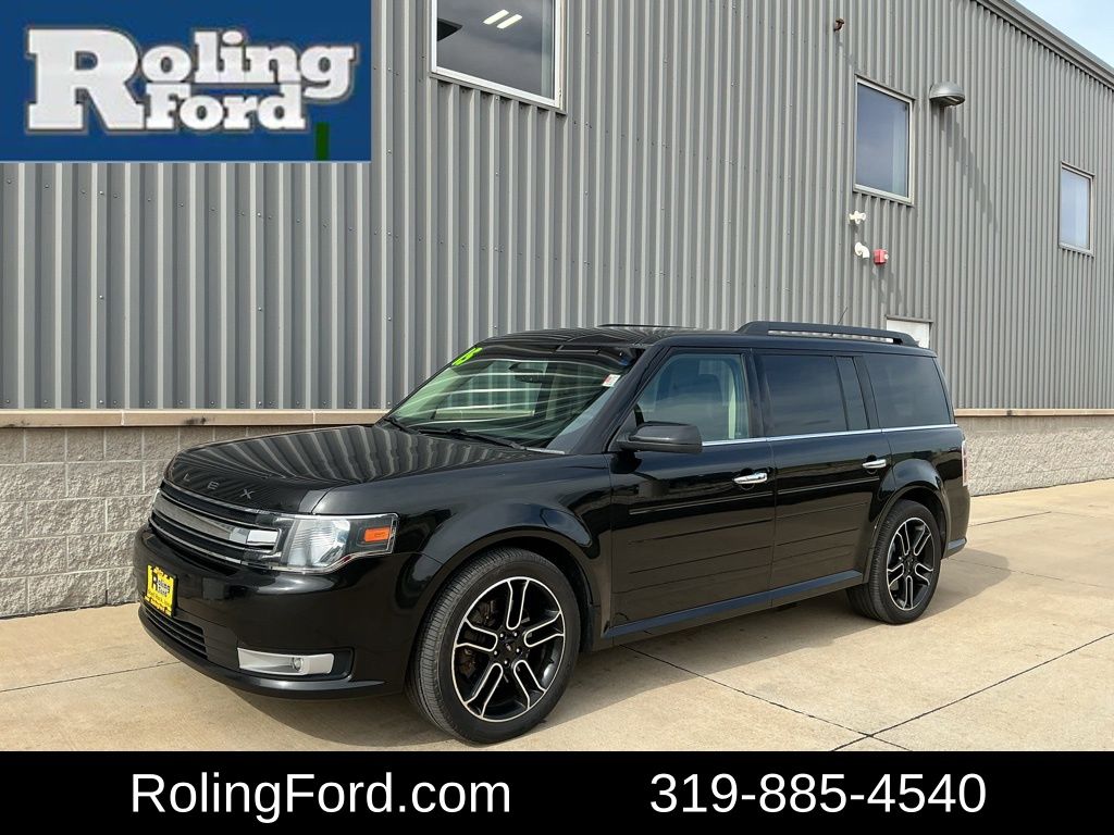 Tuxedo Black Metallic 2015 Ford Flex SEL AWD SUV / Crossover All-Wheel Drive 6-Speed Automatic
