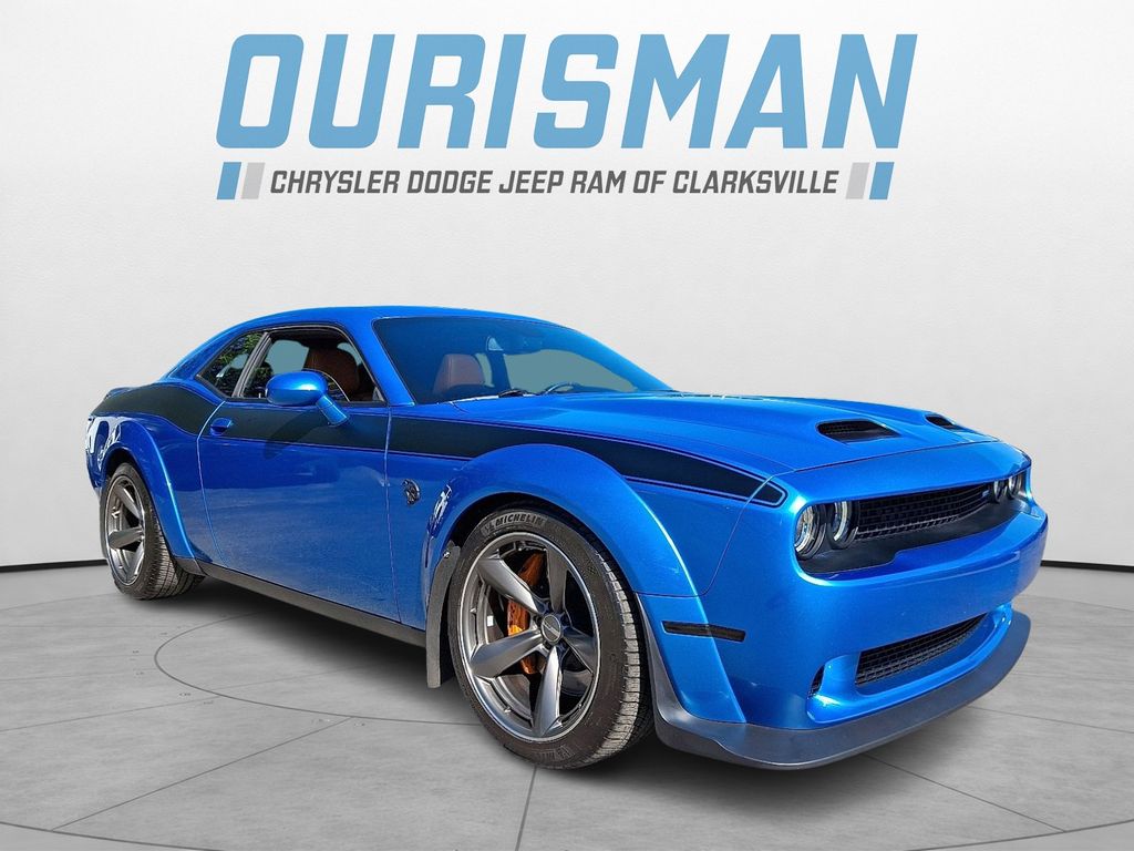 Blue Pearl 2023 Dodge Challenger SRT Hellcat Widebody Jailbreak RWD Coupe Rear-Wheel Drive 8-Speed Automatic
