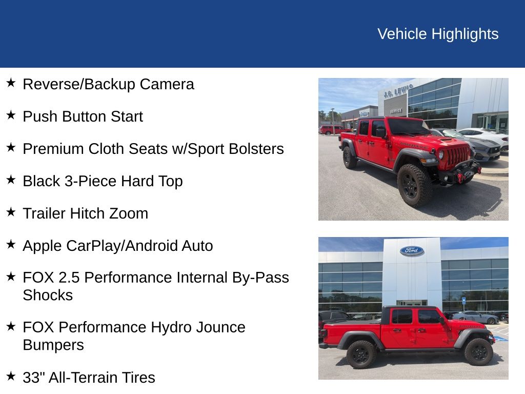 2021 Jeep Gladiator Mojave 4x4