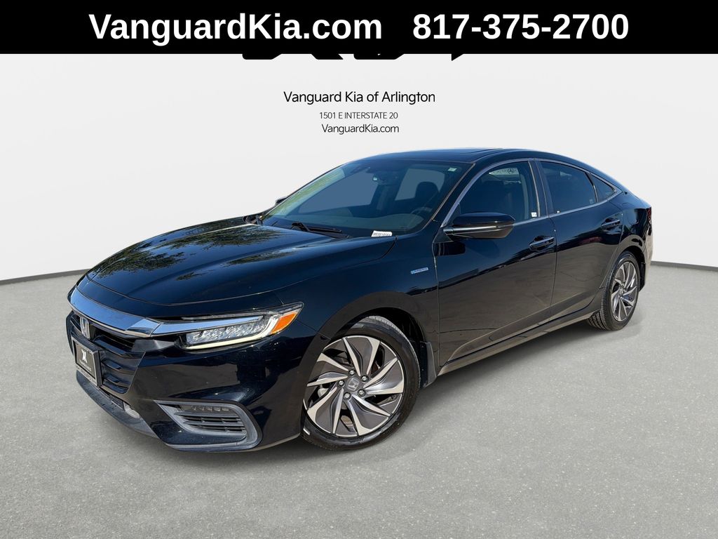 Crystal Black Pearl 2021 Honda Insight Sedan Front-Wheel Drive Continuously Variable Transmission