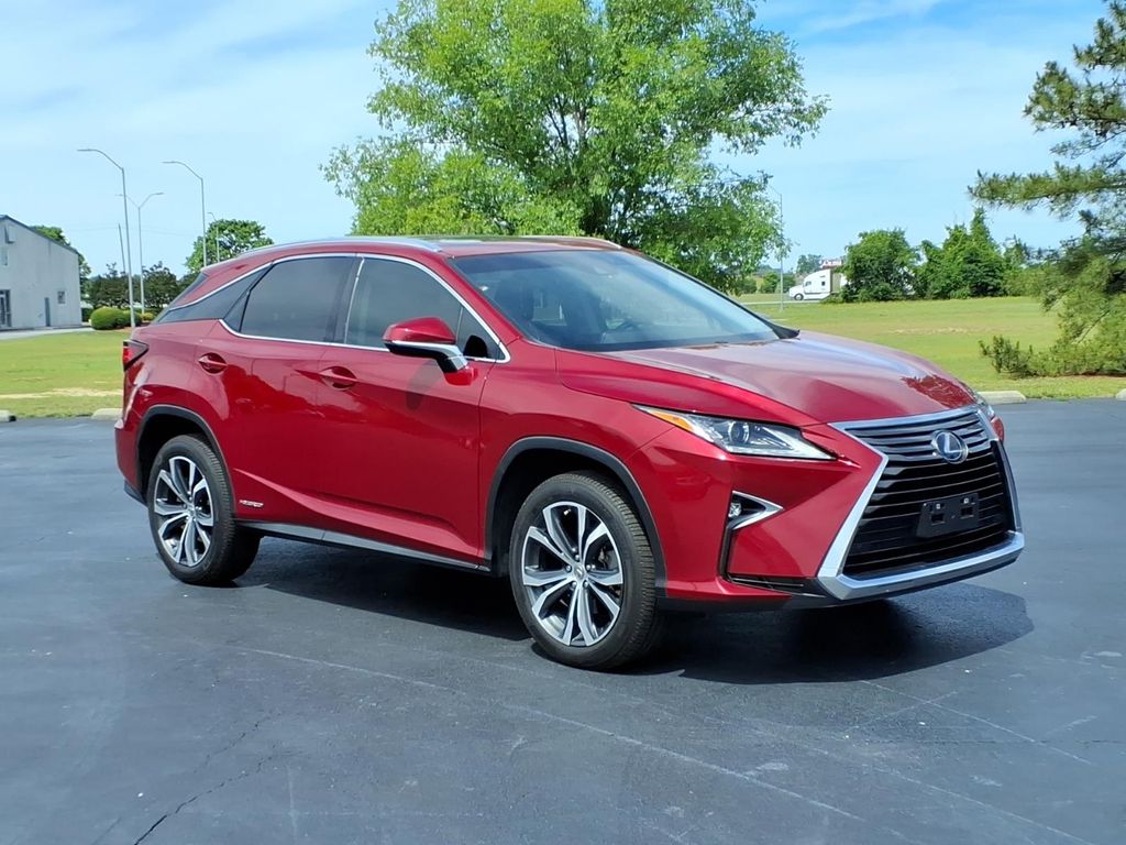Matador Red Mica 2017 Lexus RX Hybrid 450h AWD SUV / Crossover All-Wheel Drive Continuously Variable Transmission