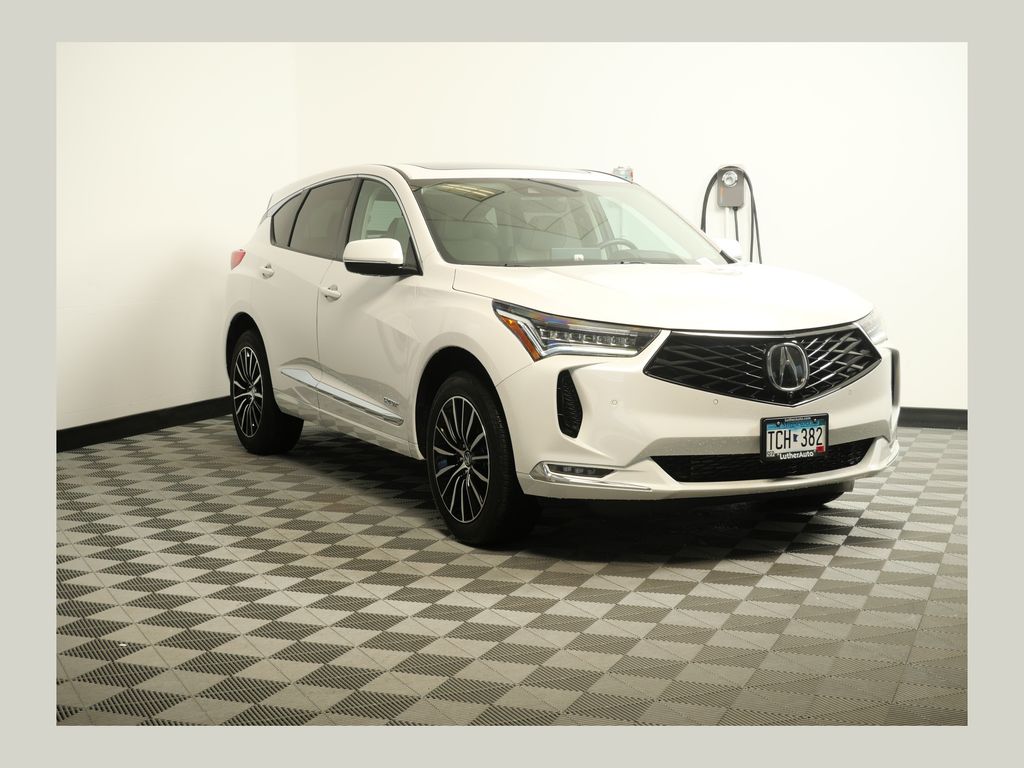 Platinum White Pearl 2025 Acura RDX SH-AWD with Advance Package SUV / Crossover All-Wheel Drive Automatic