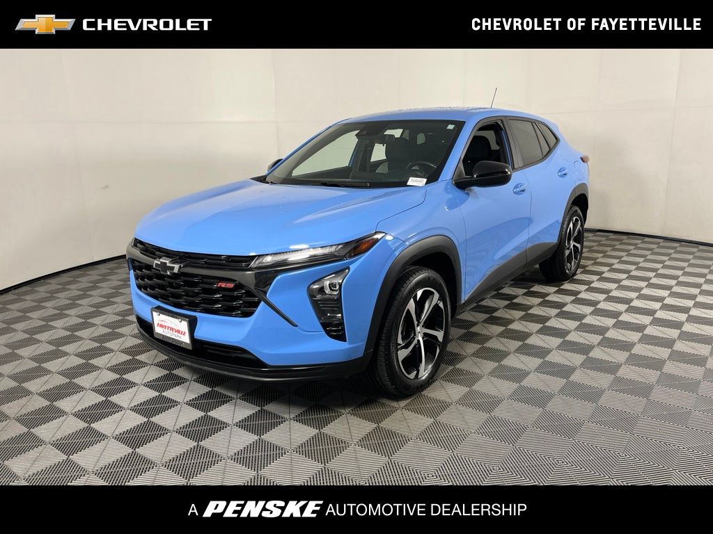 Blue 2024 Chevrolet Trax RS with 1RS FWD SUV / Crossover Front-Wheel Drive 6-Speed Automatic