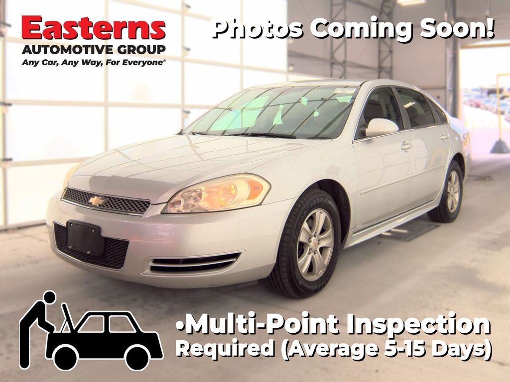 Silver Ice Metallic 2013 Chevrolet Impala Sedan Front-Wheel Drive 6-Speed Automatic Overdrive