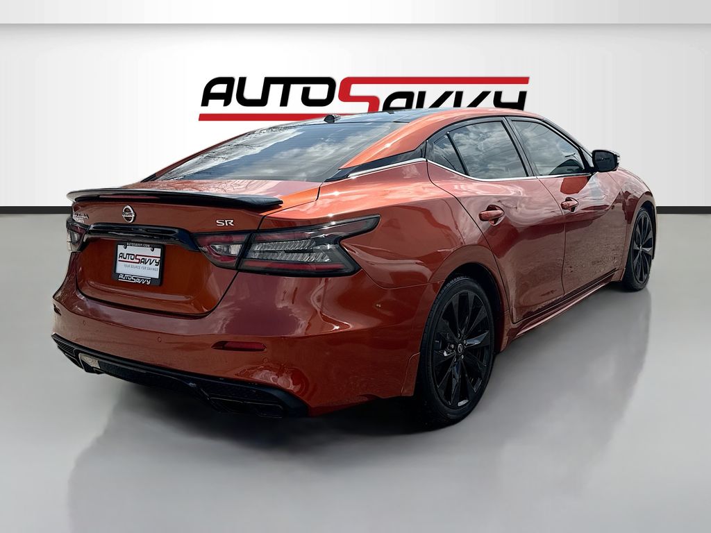 2022 Nissan Maxima SR Orange at AutoSavvy Houston Northwest