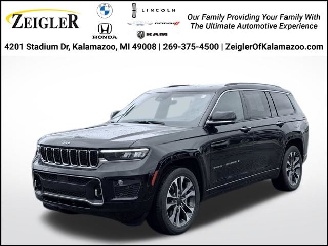Diamond Black Crystal Pearlcoat 2023 Jeep Grand Cherokee L SUV / Crossover Four-Wheel Drive 8-Speed Automatic