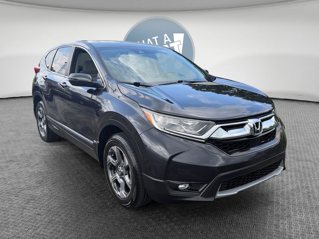 Gray 2018 Honda CR-V SUV / Crossover All-Wheel Drive Continuously Variable Transmission